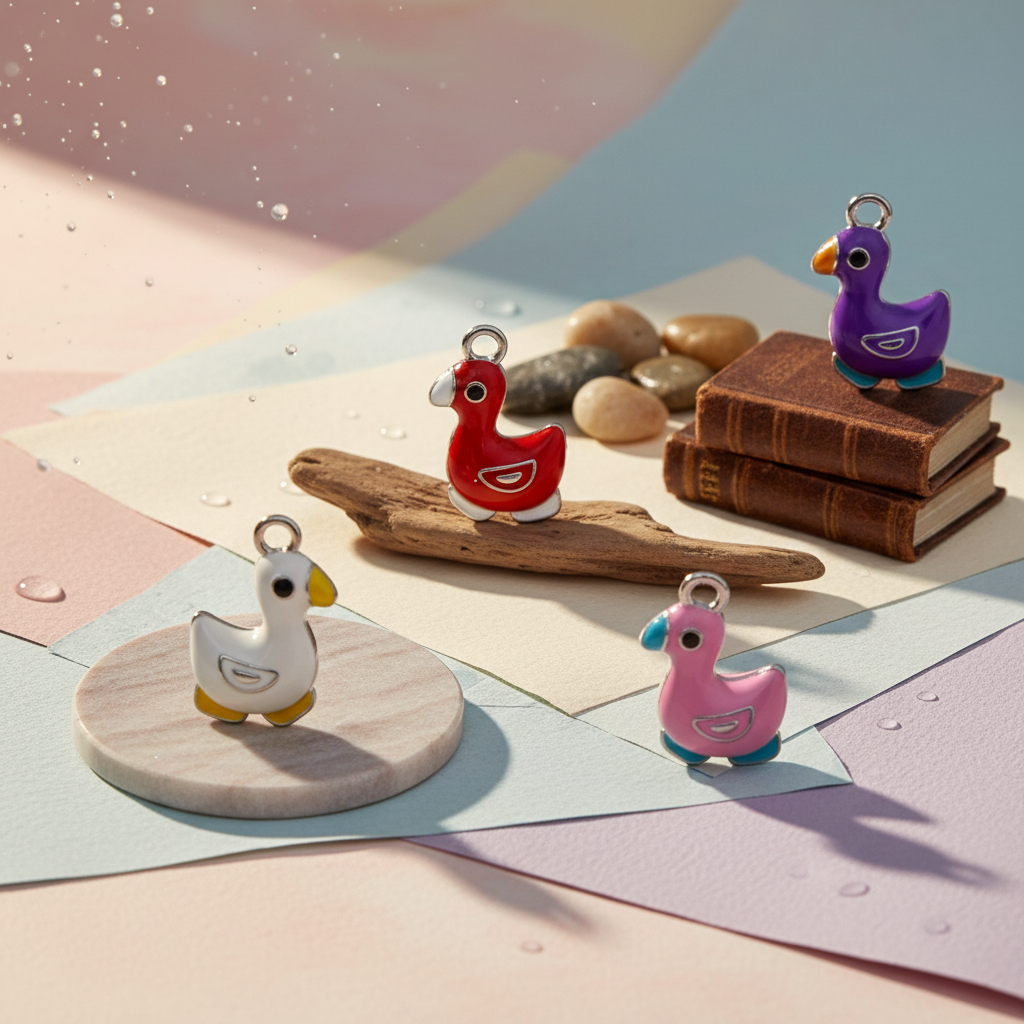 Värikäs ankan viehätys