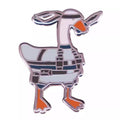 Pin's Canard Blanc Soldat