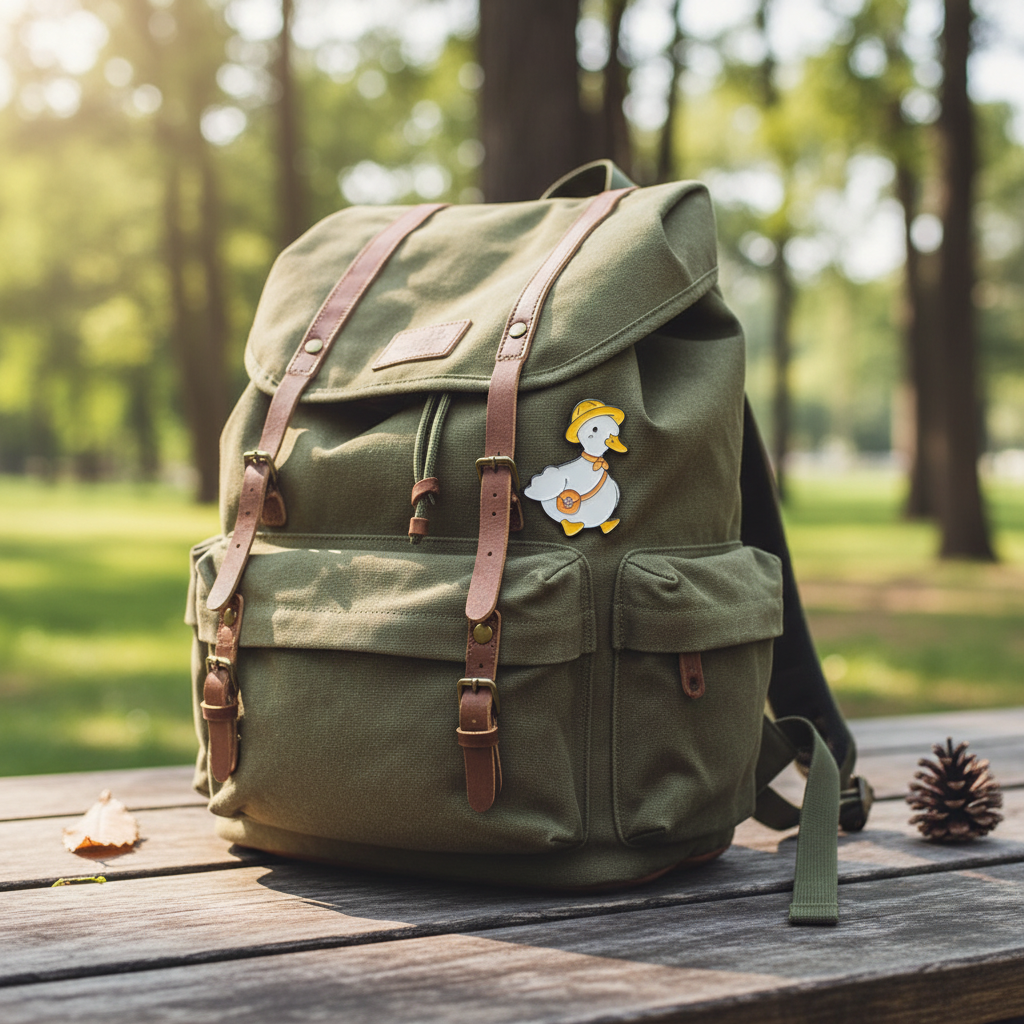 Pin's Canard Blanc Ecolier