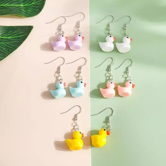 Boucles d'Oreilles Canard