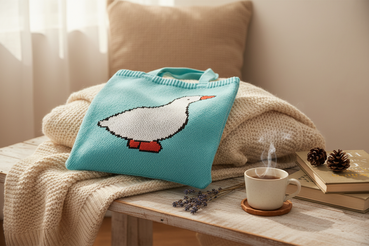 Tote Bag Canard Tricot
