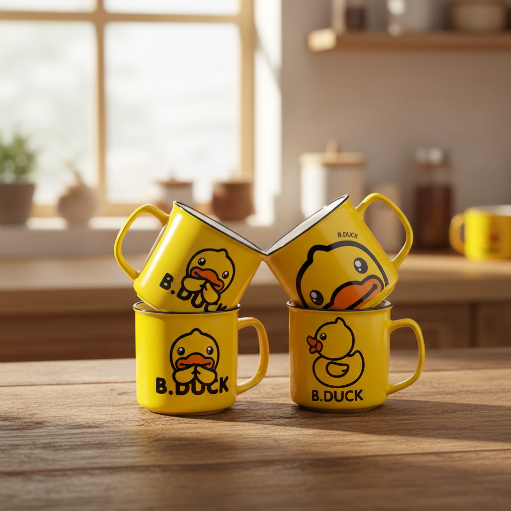 Mug Canard Jaune Endormie