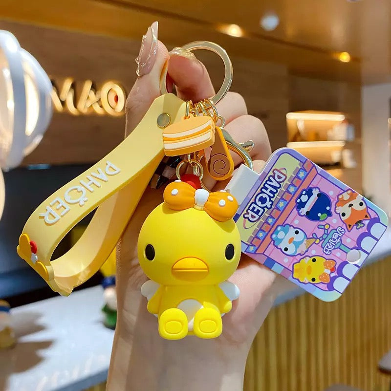 porte-cles-canard-ange