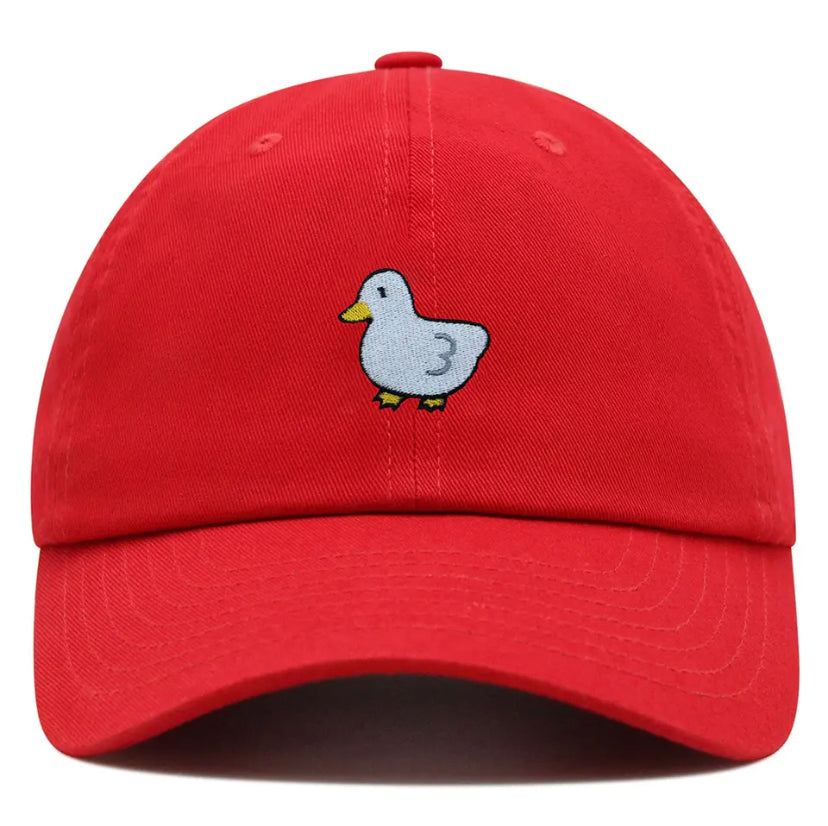 Broderet Duck Cap.
