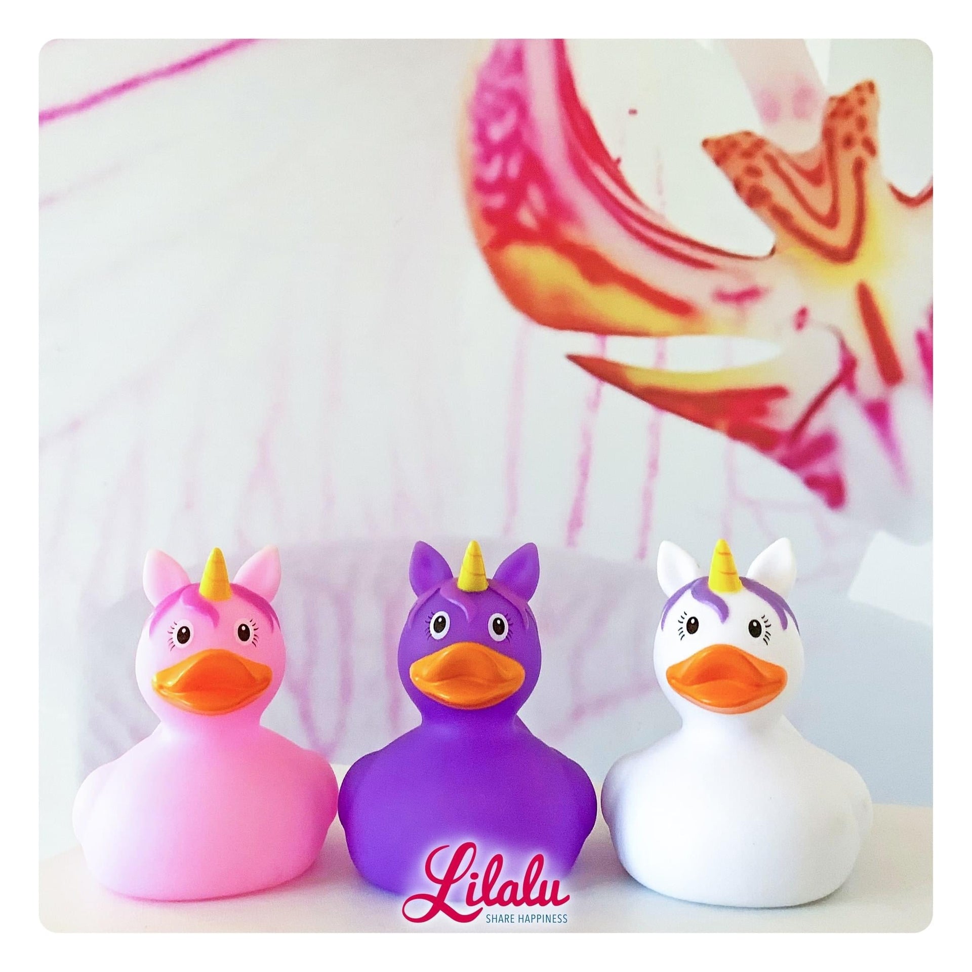 Purple Licorne Duck.