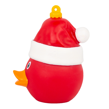 Canard Boule de Noël avec Bonnet