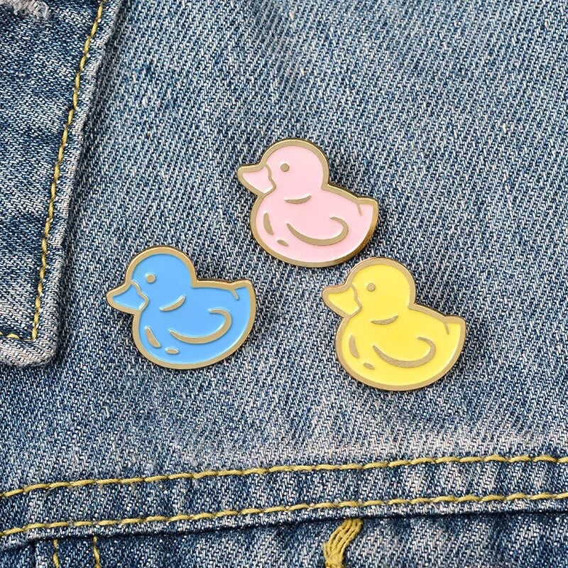 Pin’s Canard de Bain Jaune – visuel produit