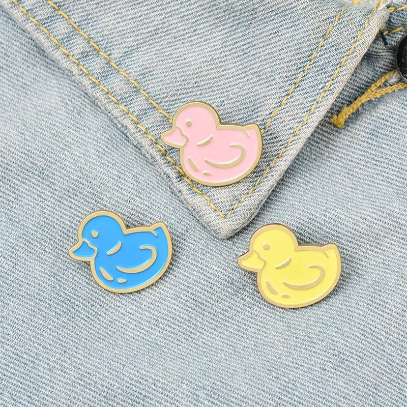 Pin’s Canard de Bain Jaune – visuel produit