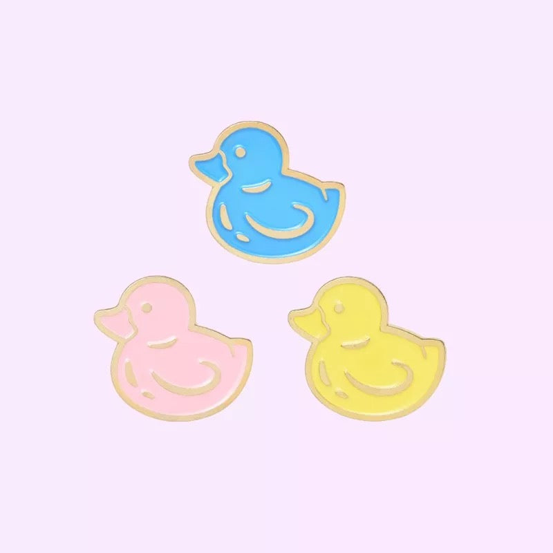 Pin’s Canard de Bain Jaune – visuel produit