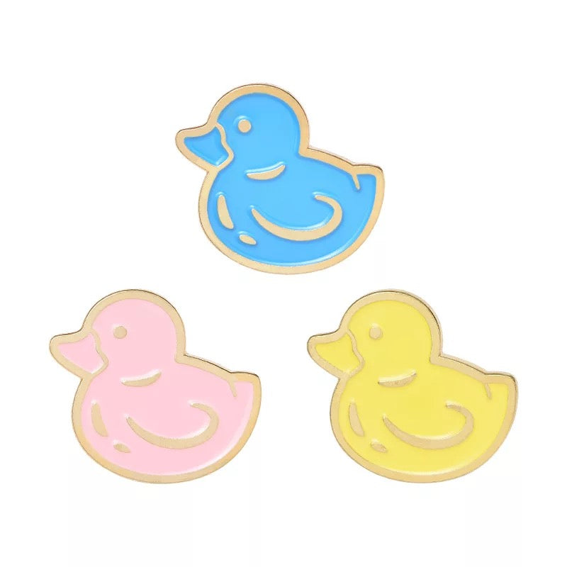Pin’s Canard de Bain Jaune – visuel produit