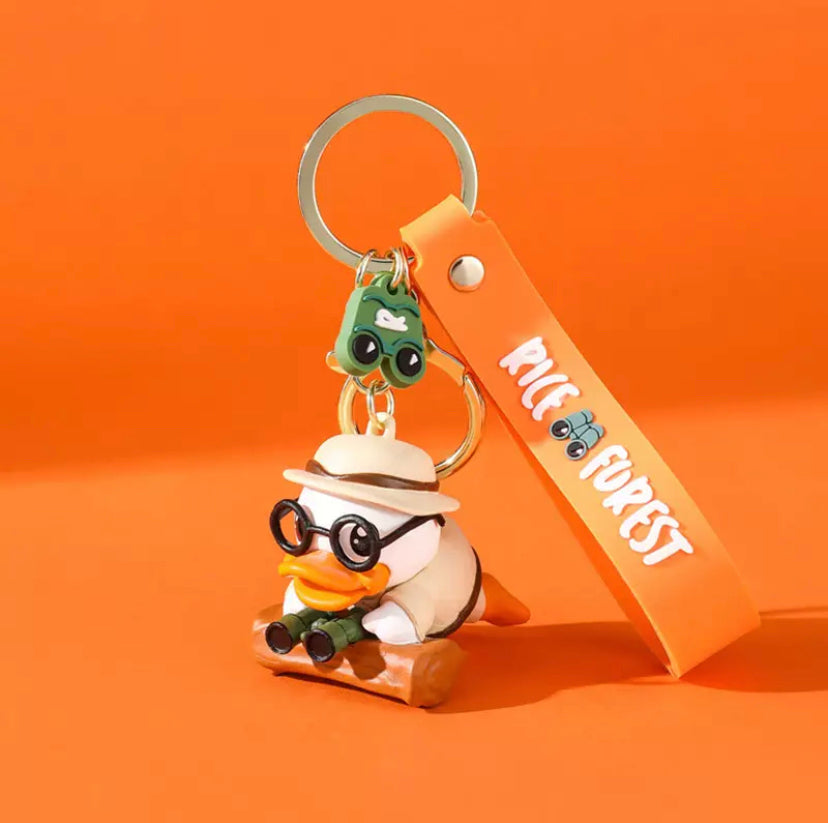 Porte-Clés Canard Blanc Campeur – visuel produit