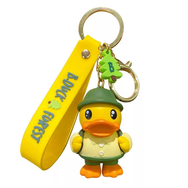 Porte-Clés Canard Jaune Campeur – visuel produit