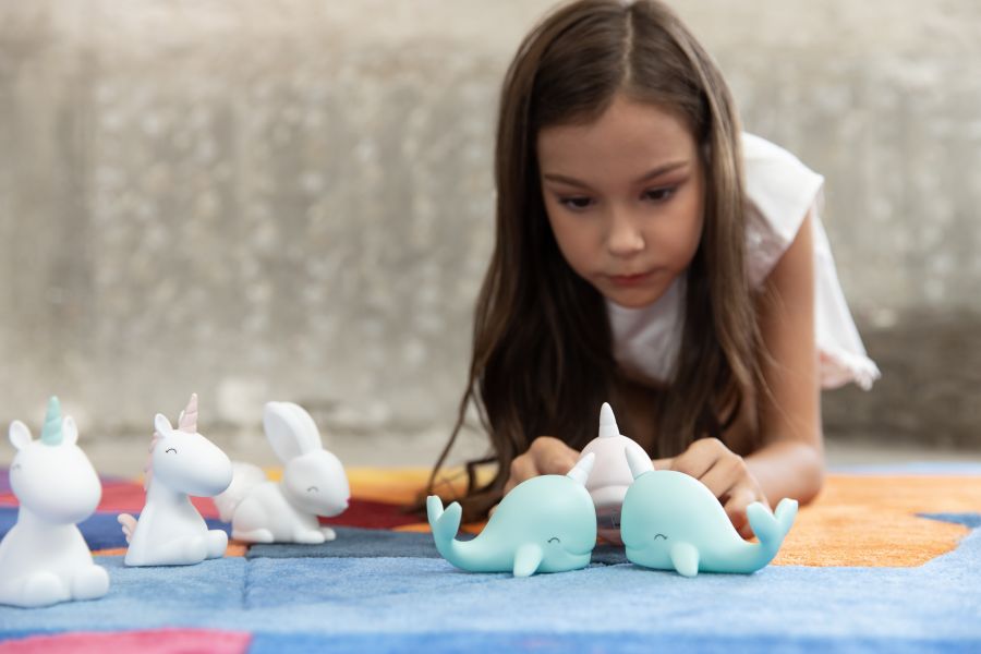 Mini Veilleuse Lapin Blanc