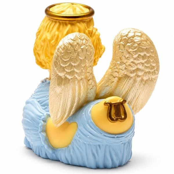 Canard Guardian Angel Rubba Ducks – vue de dos avec ailes dorées