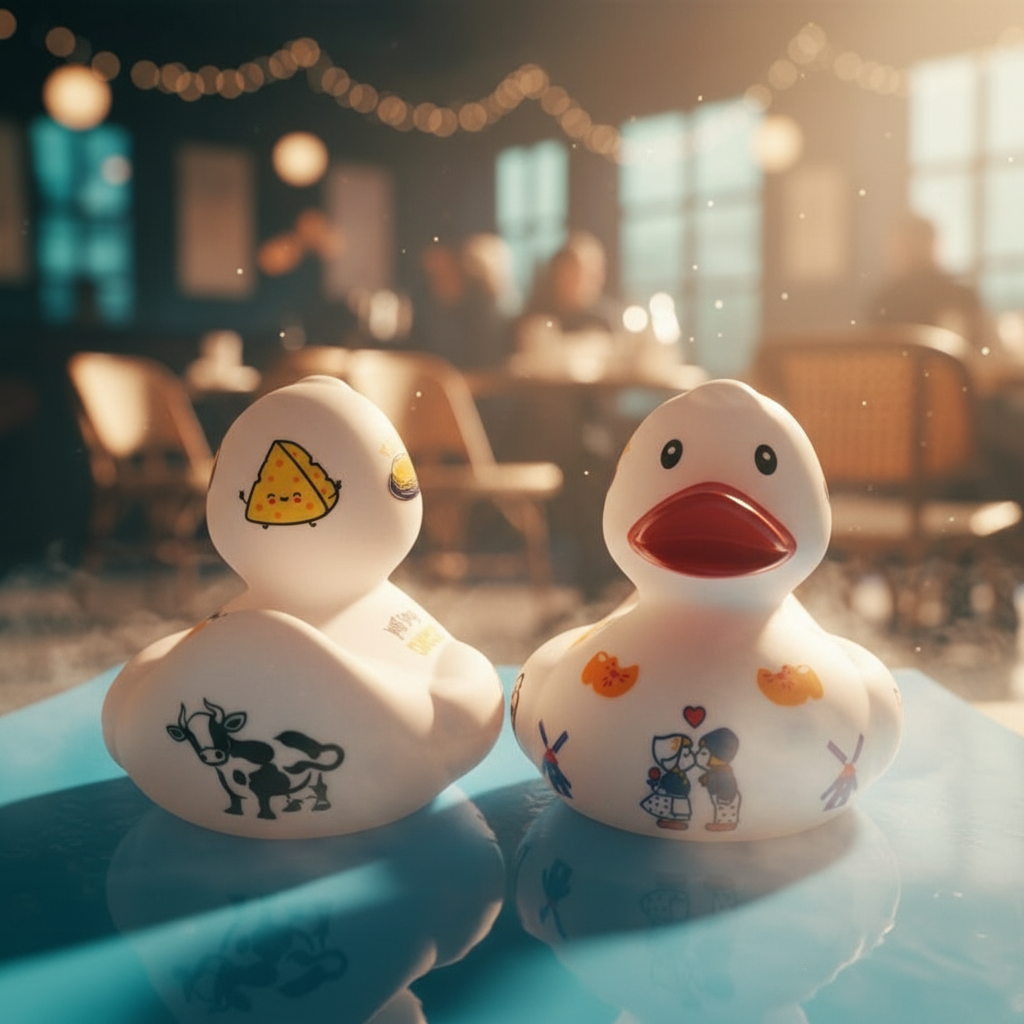 Canard Hollande - Kissing Couple