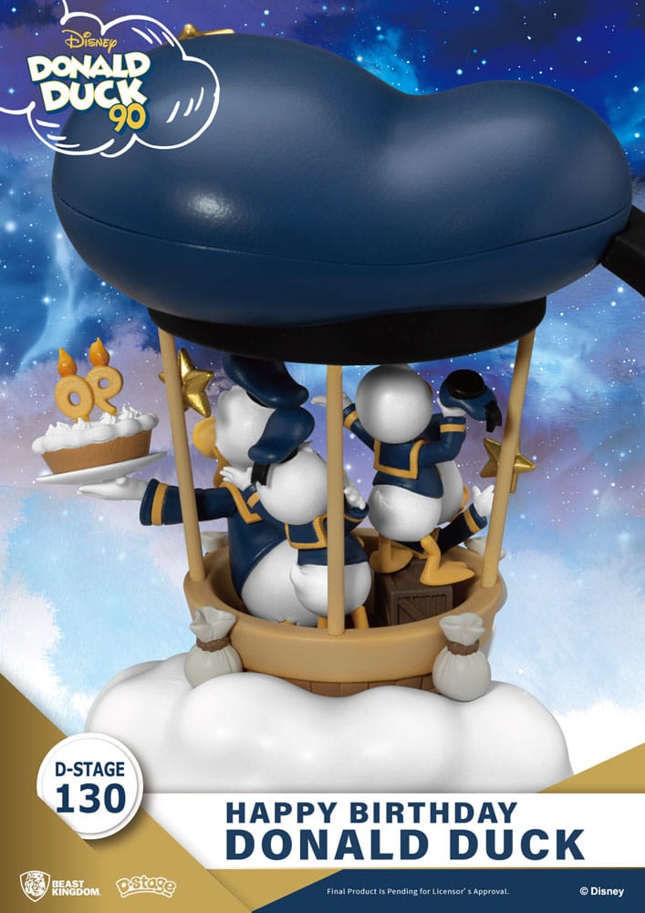 Diorama D-Stage Donald Duck "90ème Anniversaire"