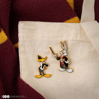 Pin's Bugs Bunny and Daffy Duck at Hogwarts 