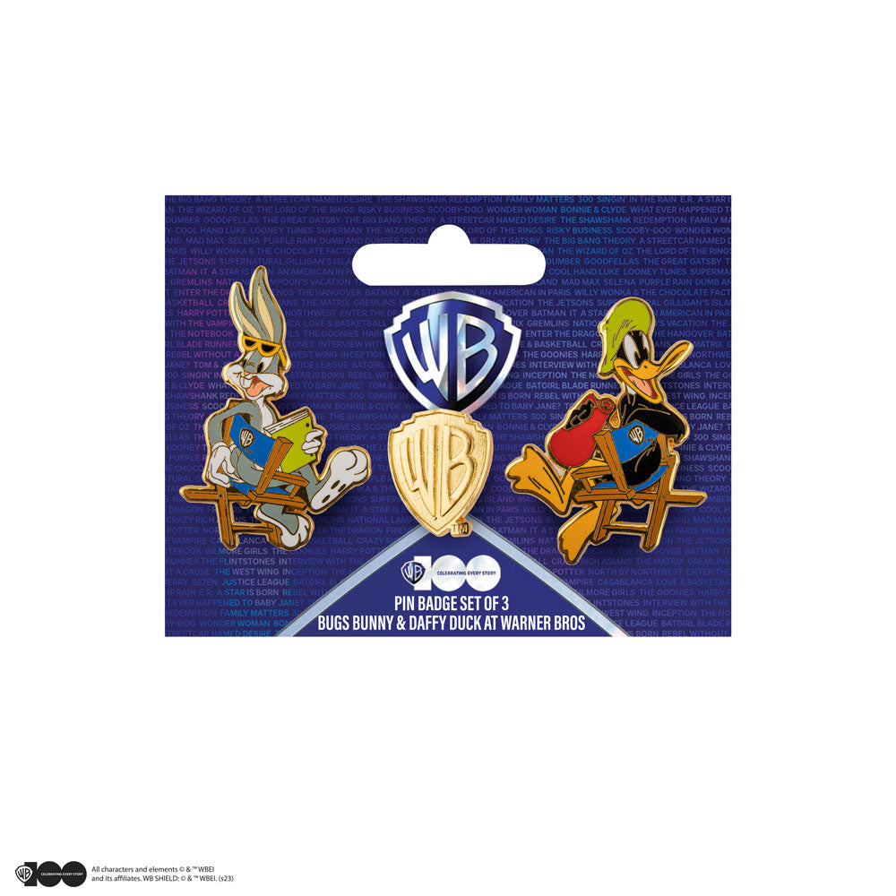 Bugs Bunny und Daffy Duck Pins bei Warner Bros 