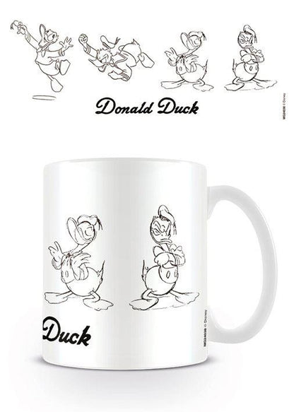 Donald Duck Skizzenbecher 