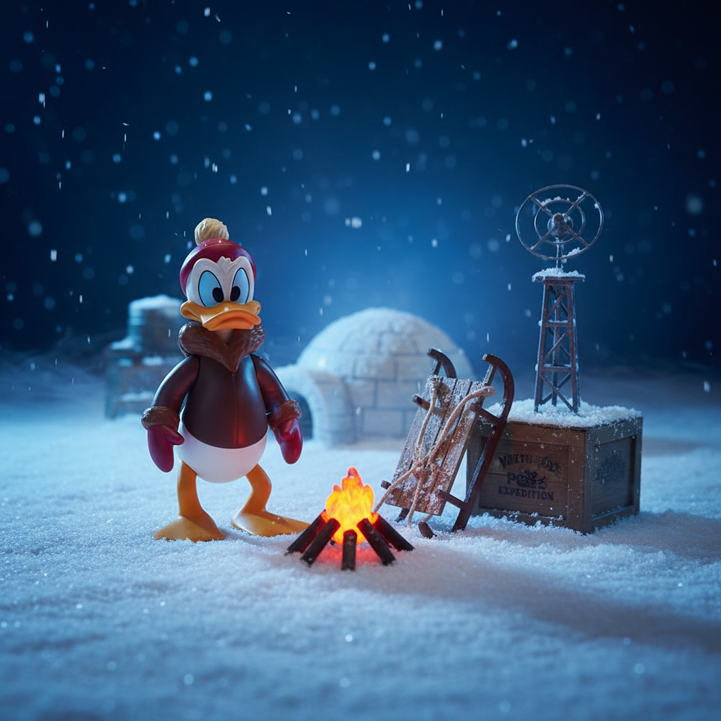 Donald Ducks Reaktion