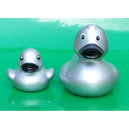 Small silver duck