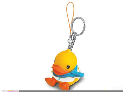 Winter duck keychain