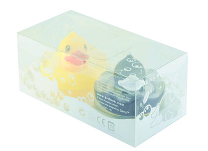 Black and yellow duck soap