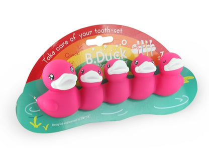 Pink Duck tænder børsteholder