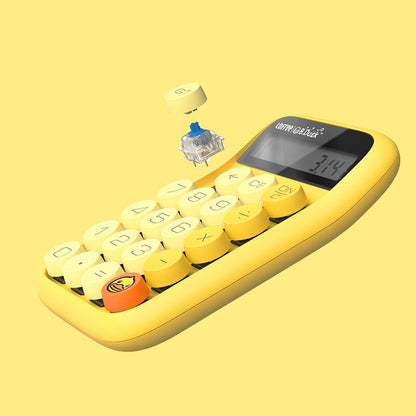 Calcolatore giallo anatra