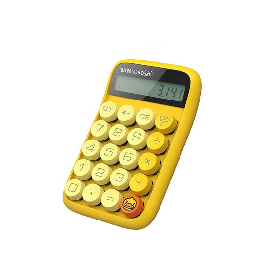 Calculadora de pato amarillo