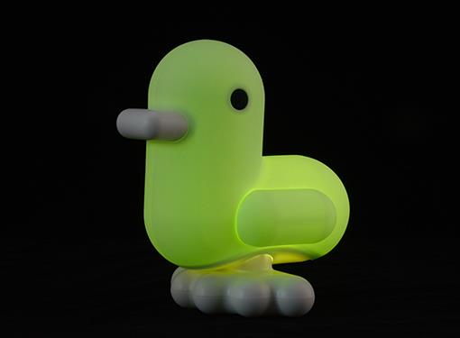 Green duck night light