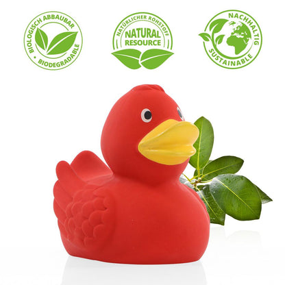 Red rubber duck
