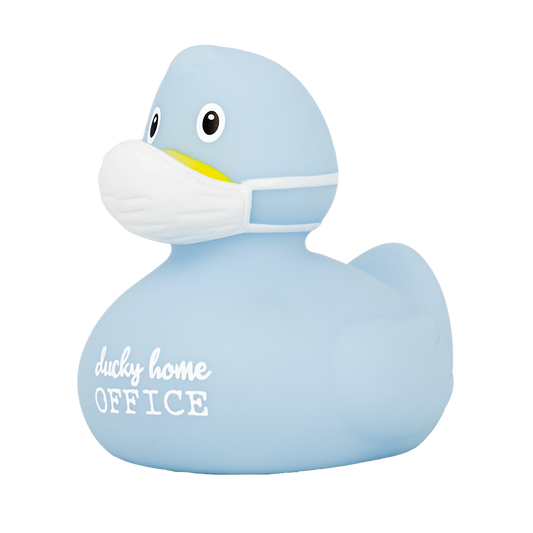 Blå Corona Duck "Ducky Home Office"