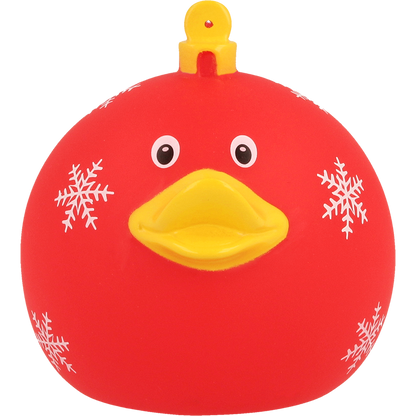 Rød duck jul bold