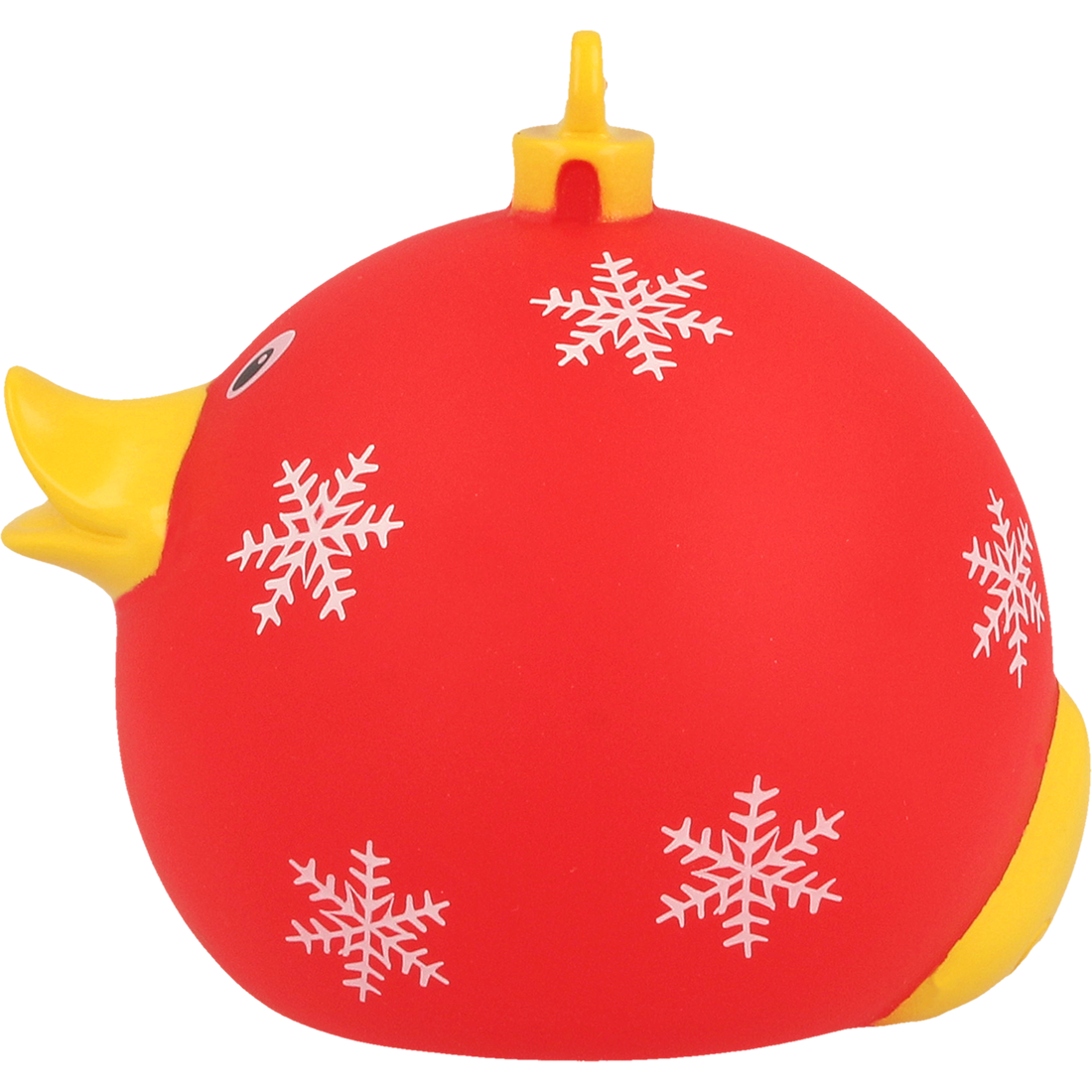 Bola de Navidad de pato rojo