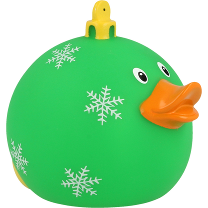 Canard Vert Boule de Noël