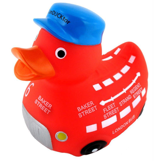 English Red Bus Duck