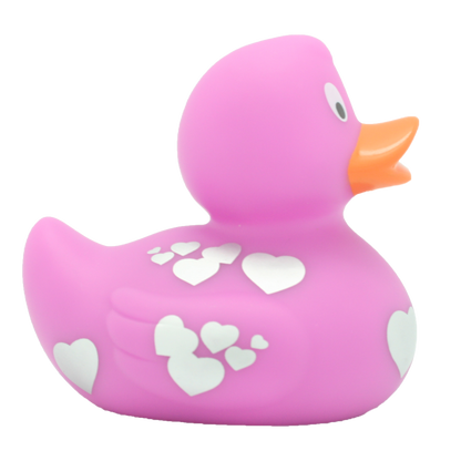 Heart pink duck
