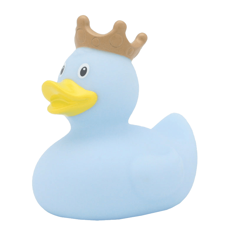 Canard Bleu Couronne Lilalu - Canard de Bain