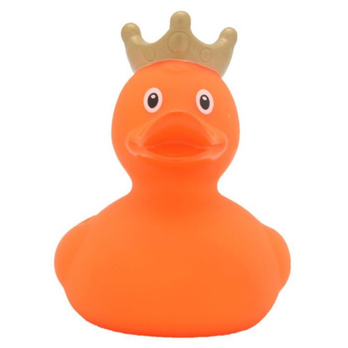 Pato de corona naranja