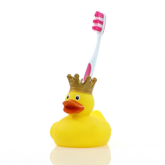 Tenedor de cepillo de dientes de la corona de pato