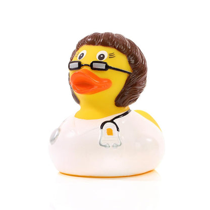 Duck Woman Doctor Brunette
