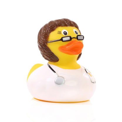 Duck Woman Doctor Brunette
