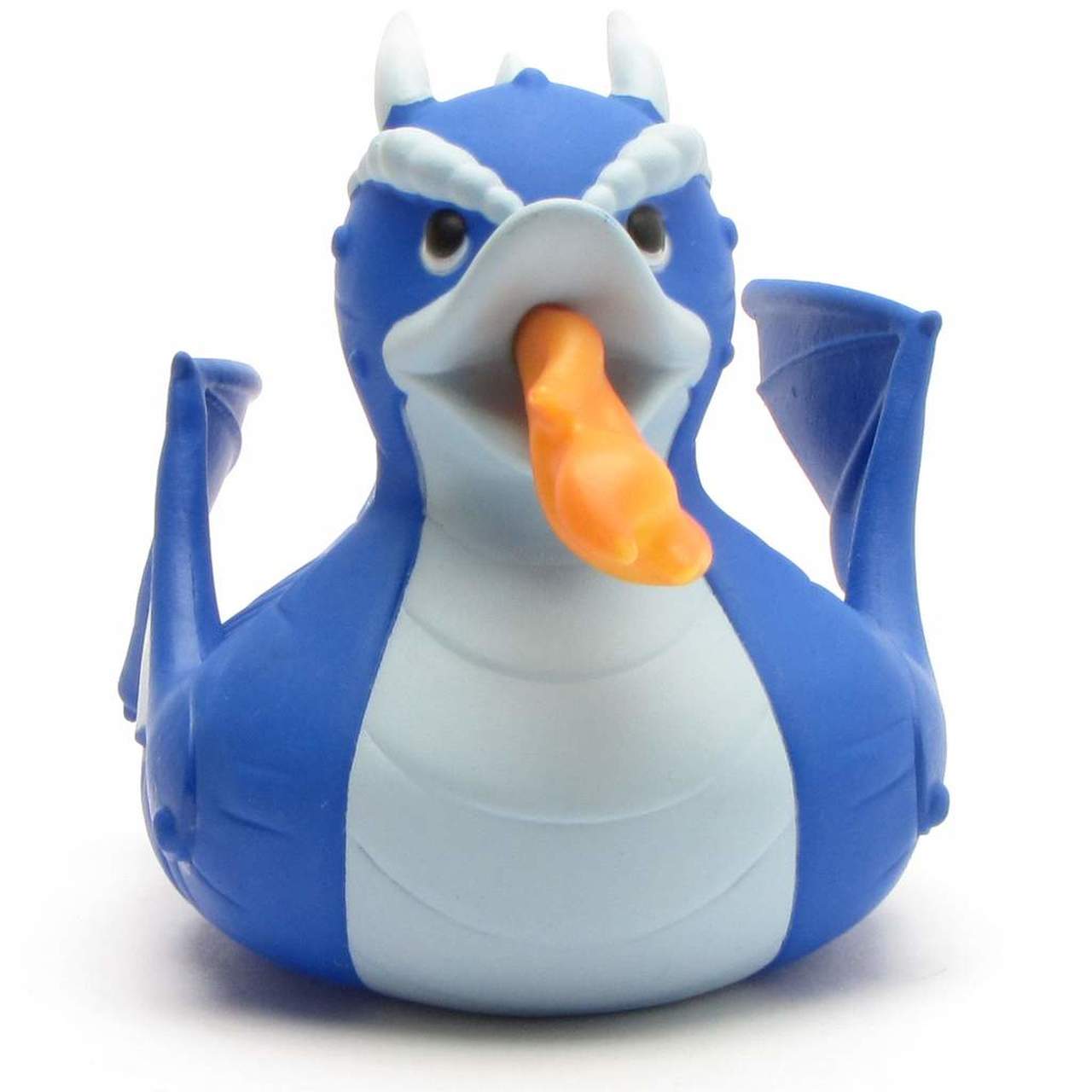 Pato de dragón azul