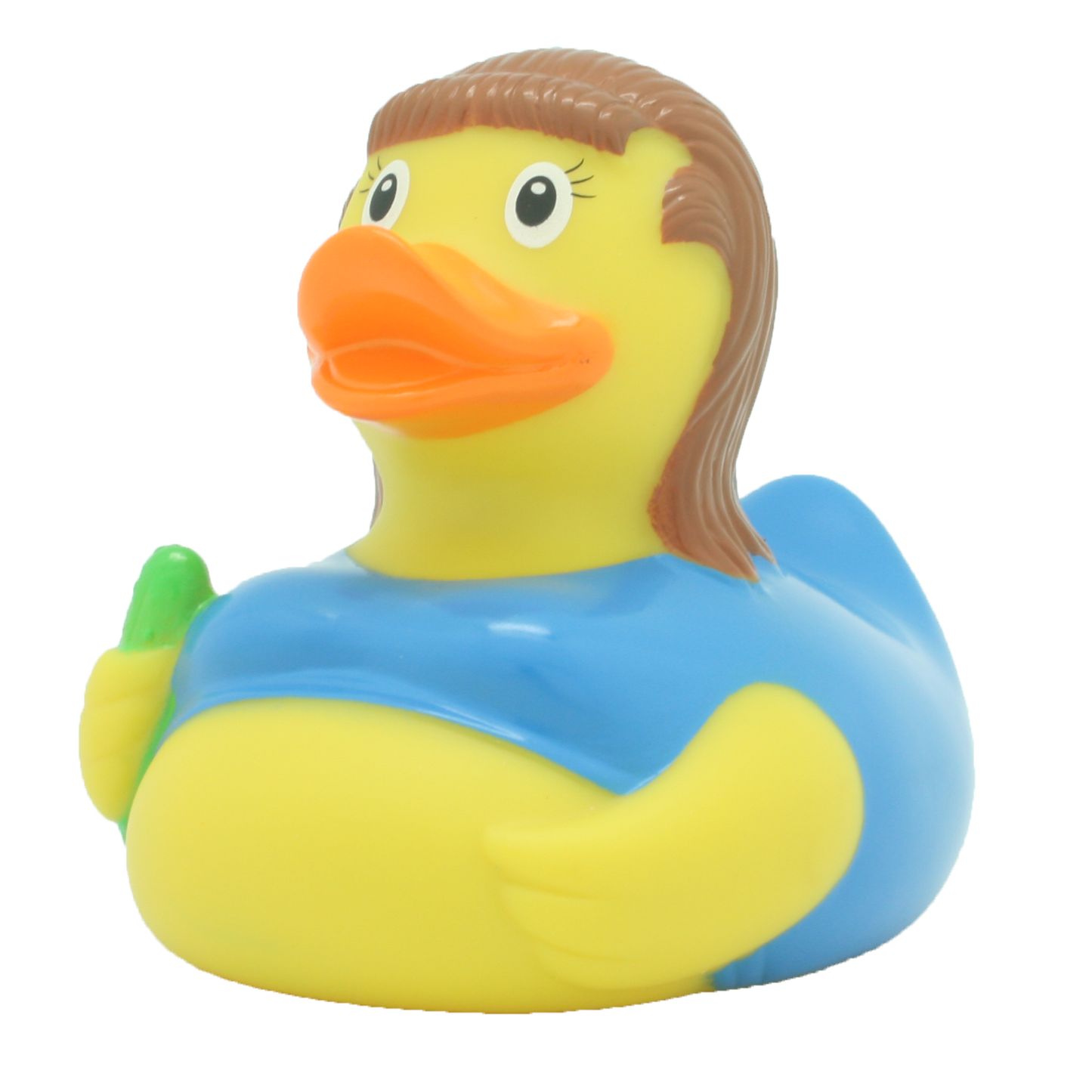 Pregnant woman duck