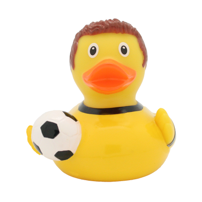 Gul fodboldspiller duck.