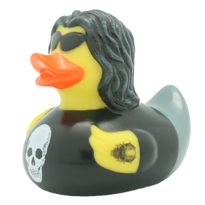 Heavy metal duck.