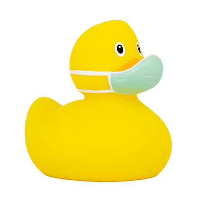 Gele corona duck