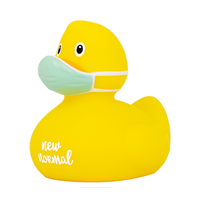 Gele Corona Duck "NIEUW NORMAAL"