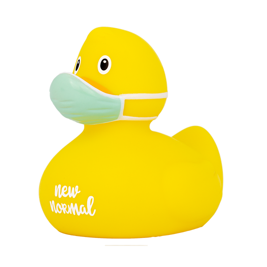 Gele Corona Duck "NIEUW NORMAAL"